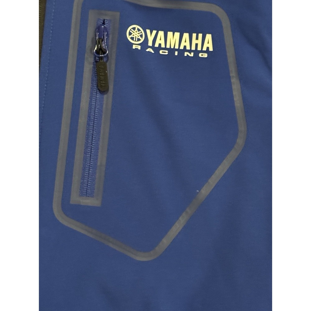 Yamaha Racing Team Paddock Blue Softshell Technical Jacket L Rare - Picture 3 of 7